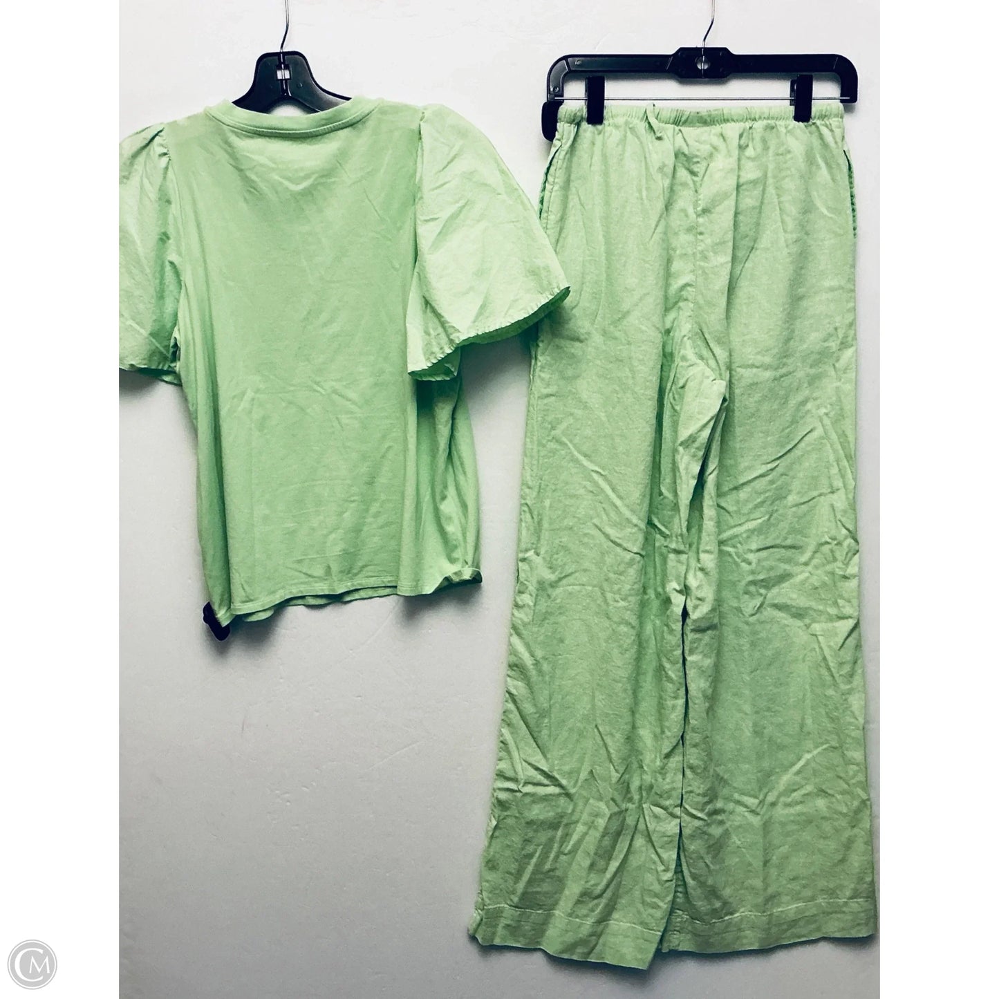 Pants Set 2pc By A New Day In Green, Size: Xs