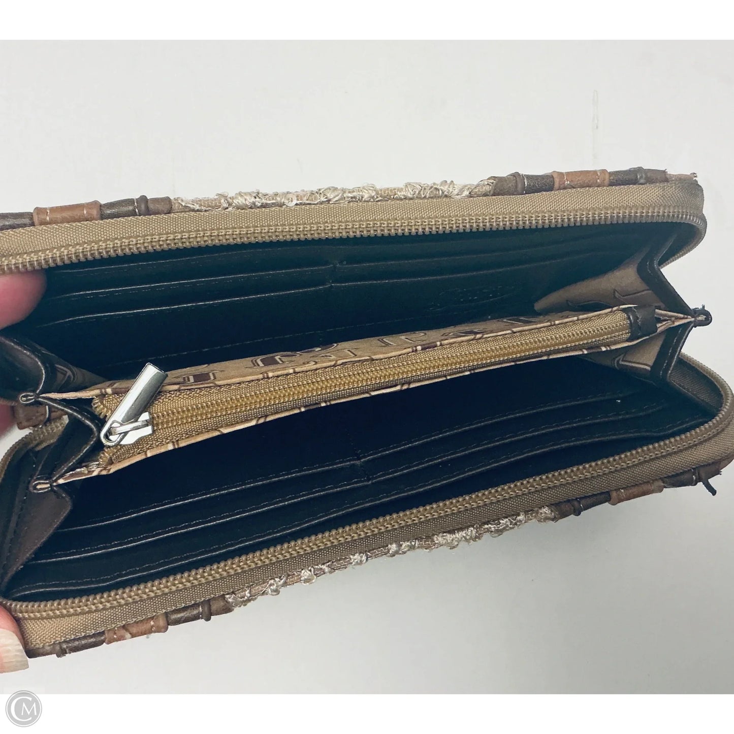 Handbag By Justin, Size: Medium