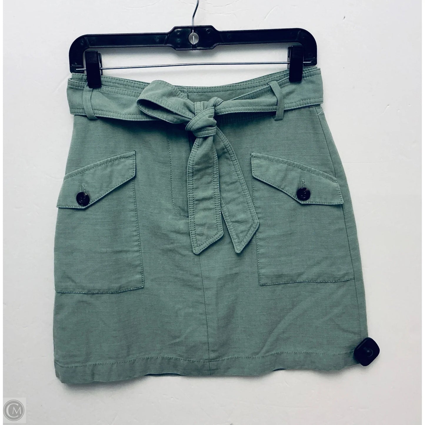 Skirt Midi By Ann Taylor In Green, Size: 2