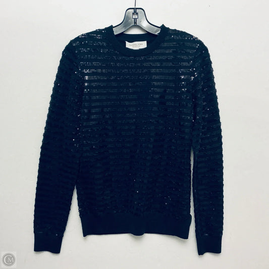 Top Long Sleeve Designer By Michael Kors Collection In Navy, Size: S