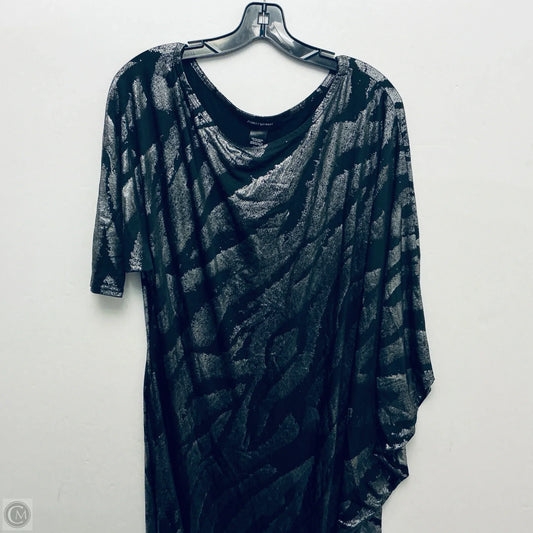 Dress Party Short By Ashley Stewart In Black & Silver, Size: Xxl