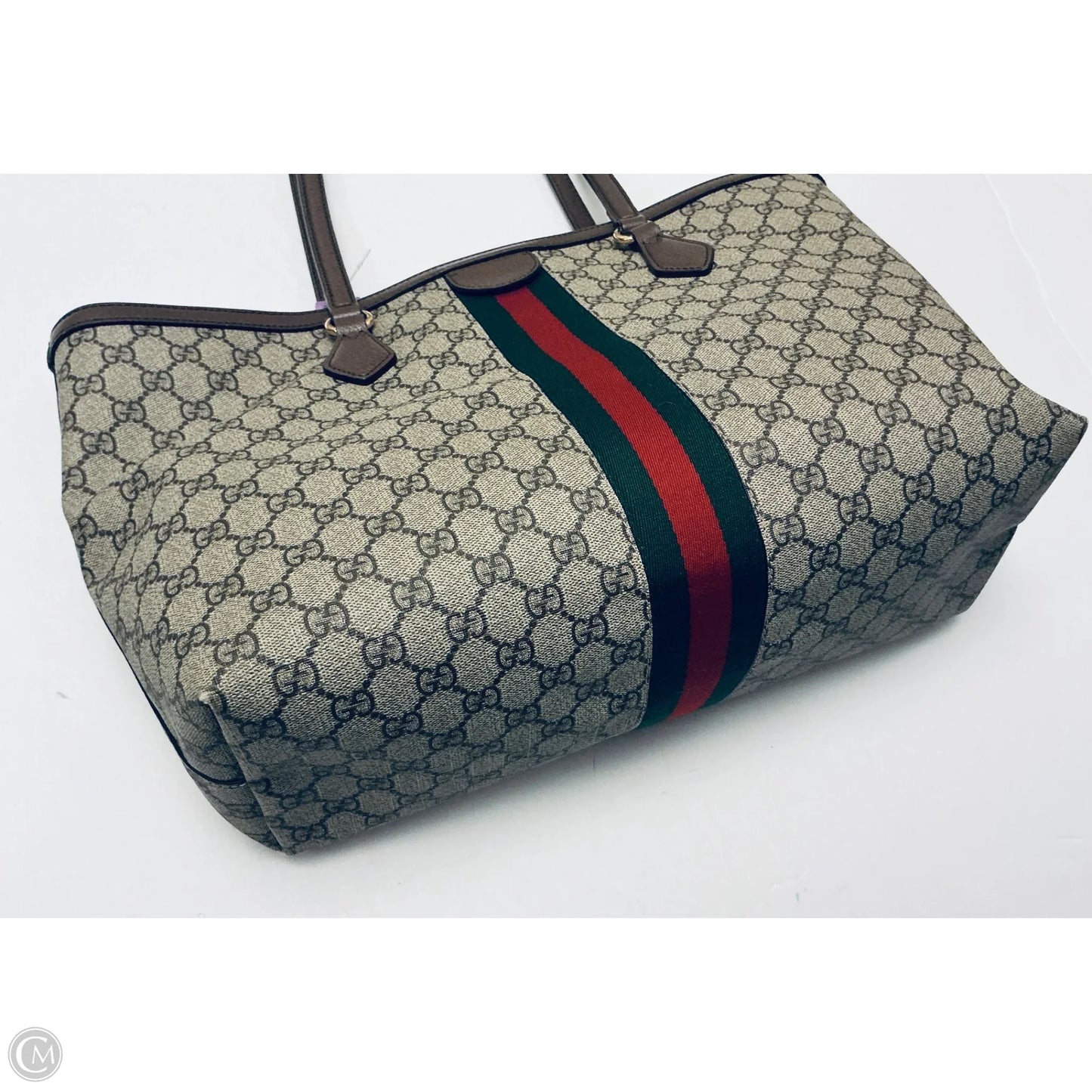 Tote Luxury Designer By Gucci, Size: Large