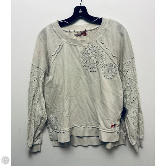 Sweater By Pilcro In Beige, Size: S