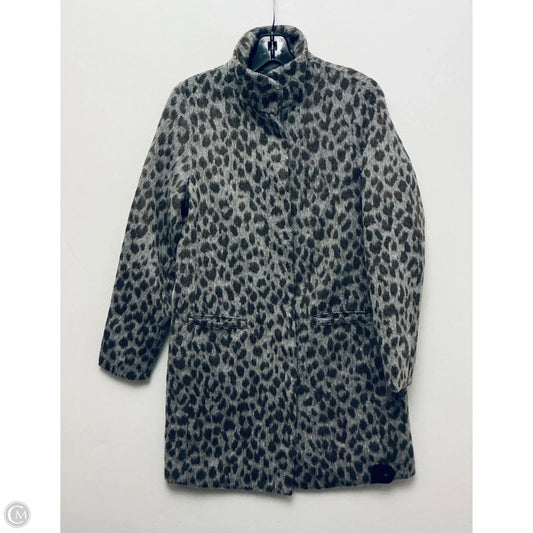 Coat Peacoat By Old Navy In Animal Print, Size: Xs