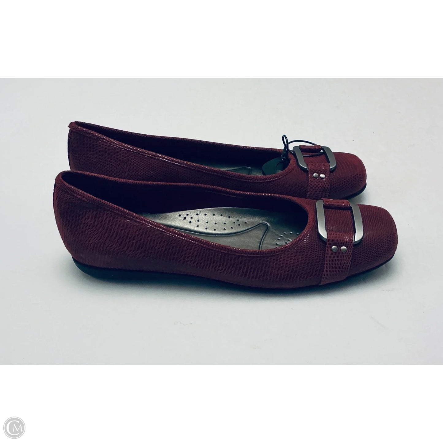 Shoes Flats By Clothes Mentor In Red, Size: 9.5