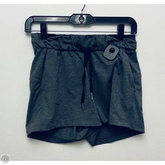 Athletic Shorts By Lululemon In Grey, Size: 2