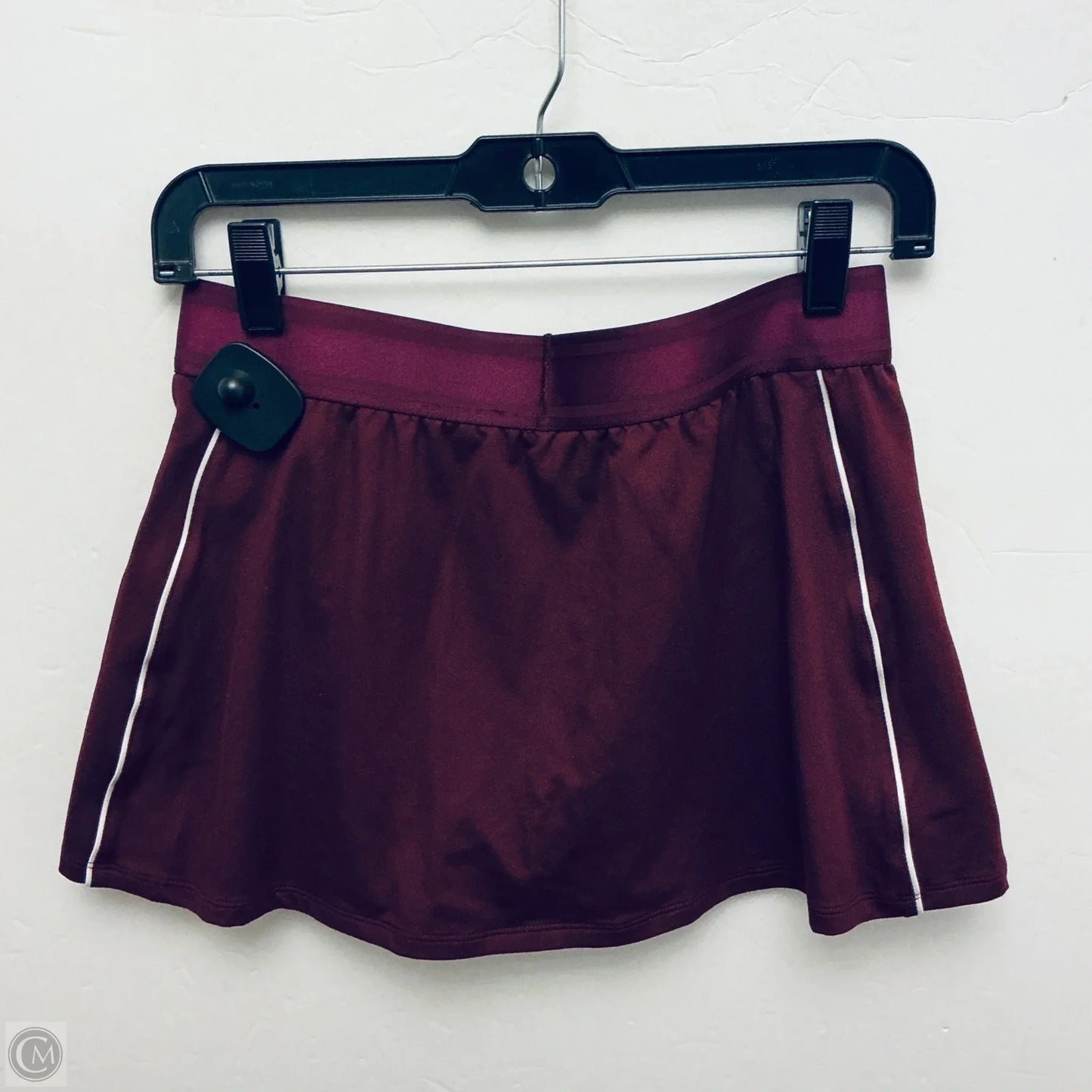 Athletic Skort By Nike Apparel In Maroon, Size: M