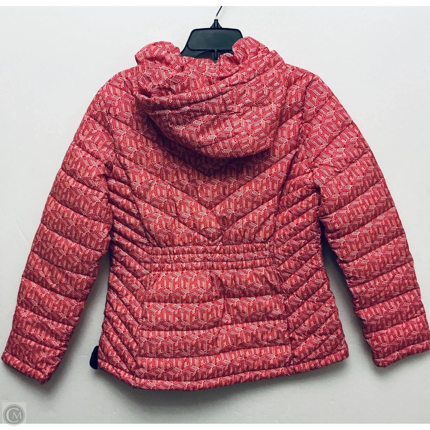 Coat Puffer & Quilted By Tommy Hilfiger In Red, Size: M