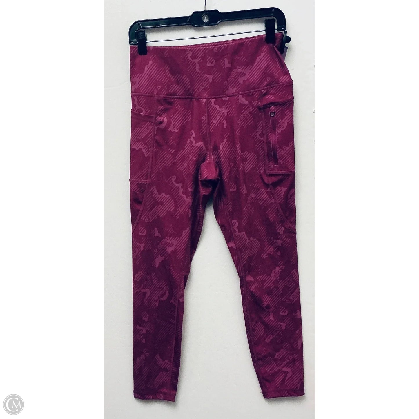 Athletic Pants 2pc By Reebok In Purple, Size: M