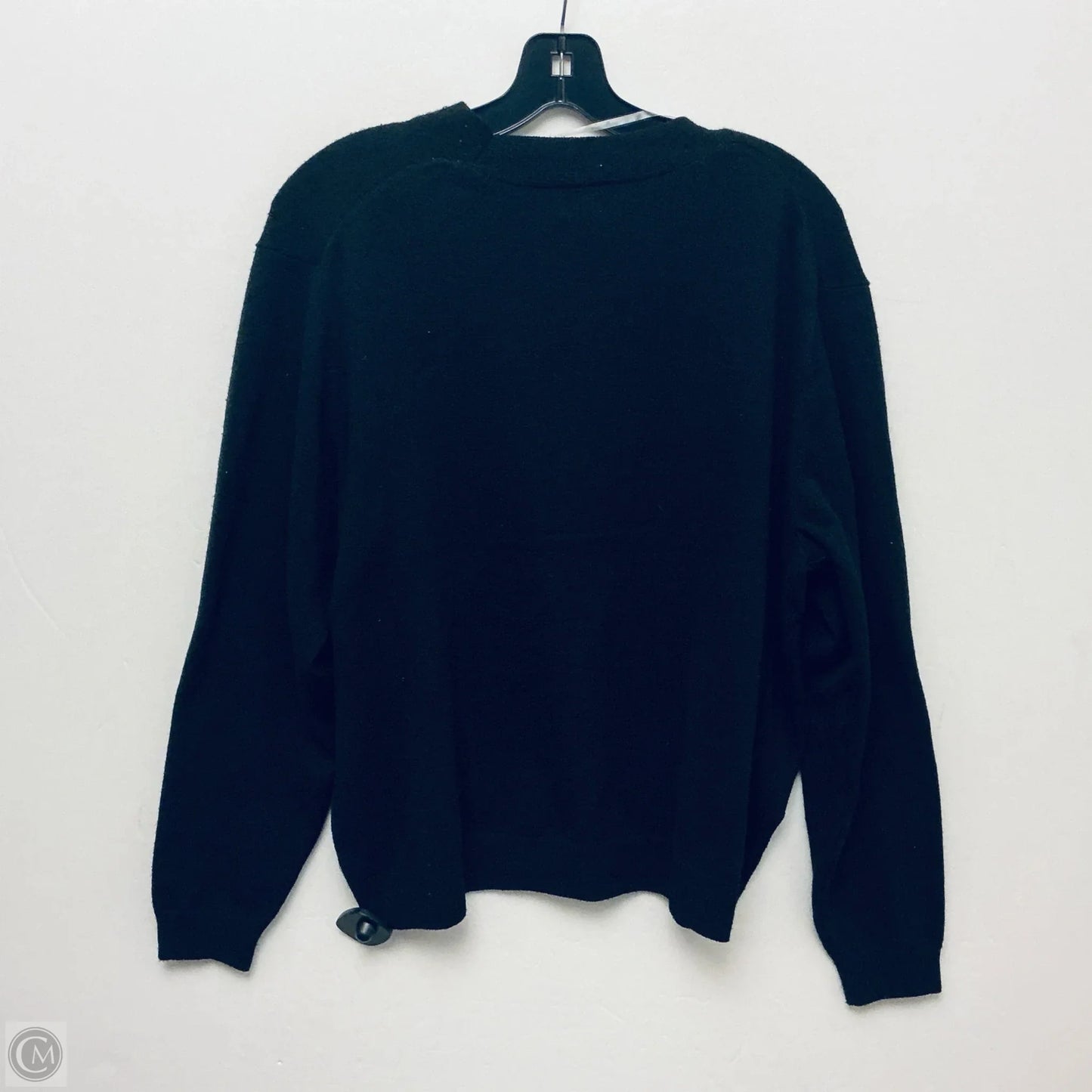 Sweater Cardigan By A New Day In Black, Size: Xl