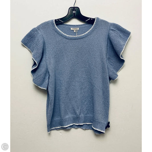 Top Short Sleeve By Jodifl In Purple, Size: L