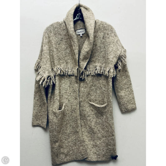 Sweater Cardigan By Heartloom In Tan, Size: Xs