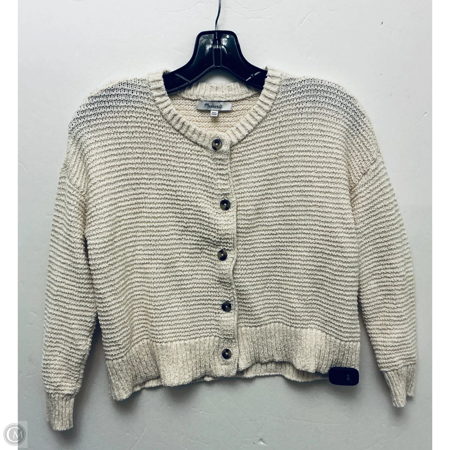 Cardigan By Madewell In Cream, Size: Xxs