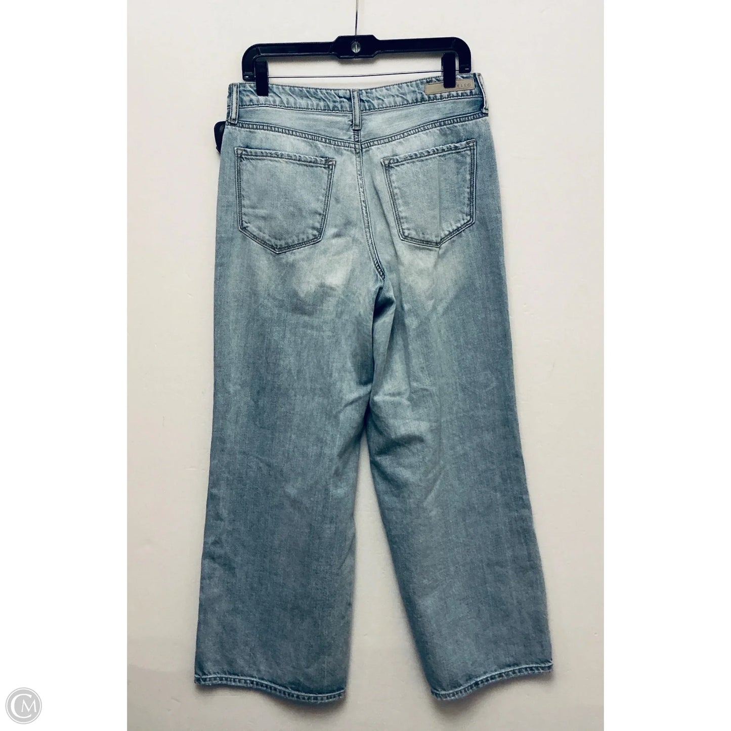 Jeans Wide Leg By Cello In Blue Denim, Size: 6