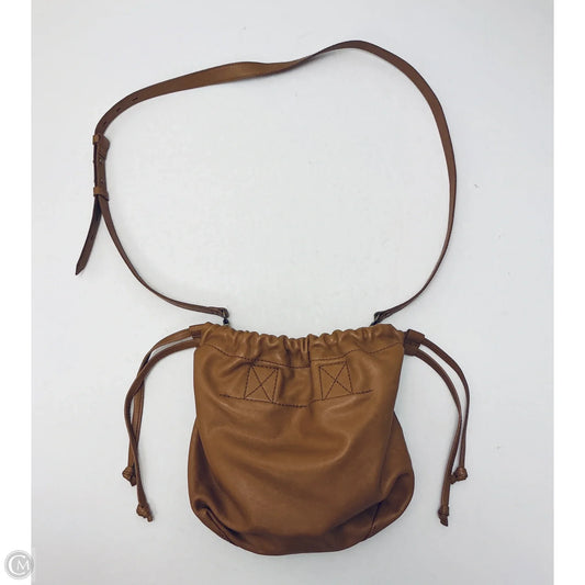 Handbag Leather By Madewell, Size: Medium