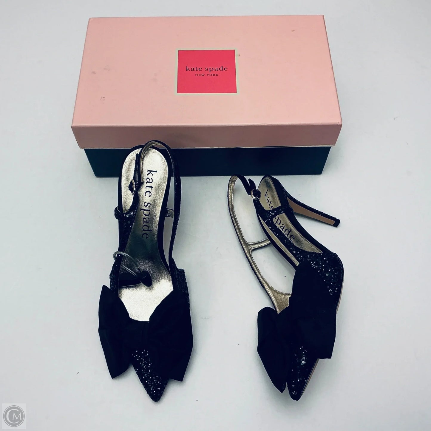 Shoes Designer By Kate Spade In Black, Size: 9.5