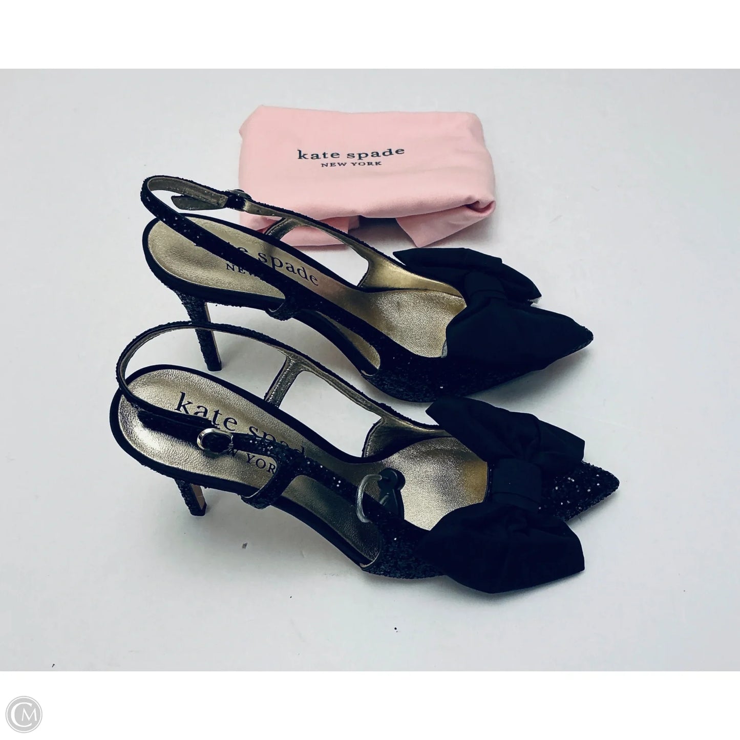 Shoes Designer By Kate Spade In Black, Size: 9.5