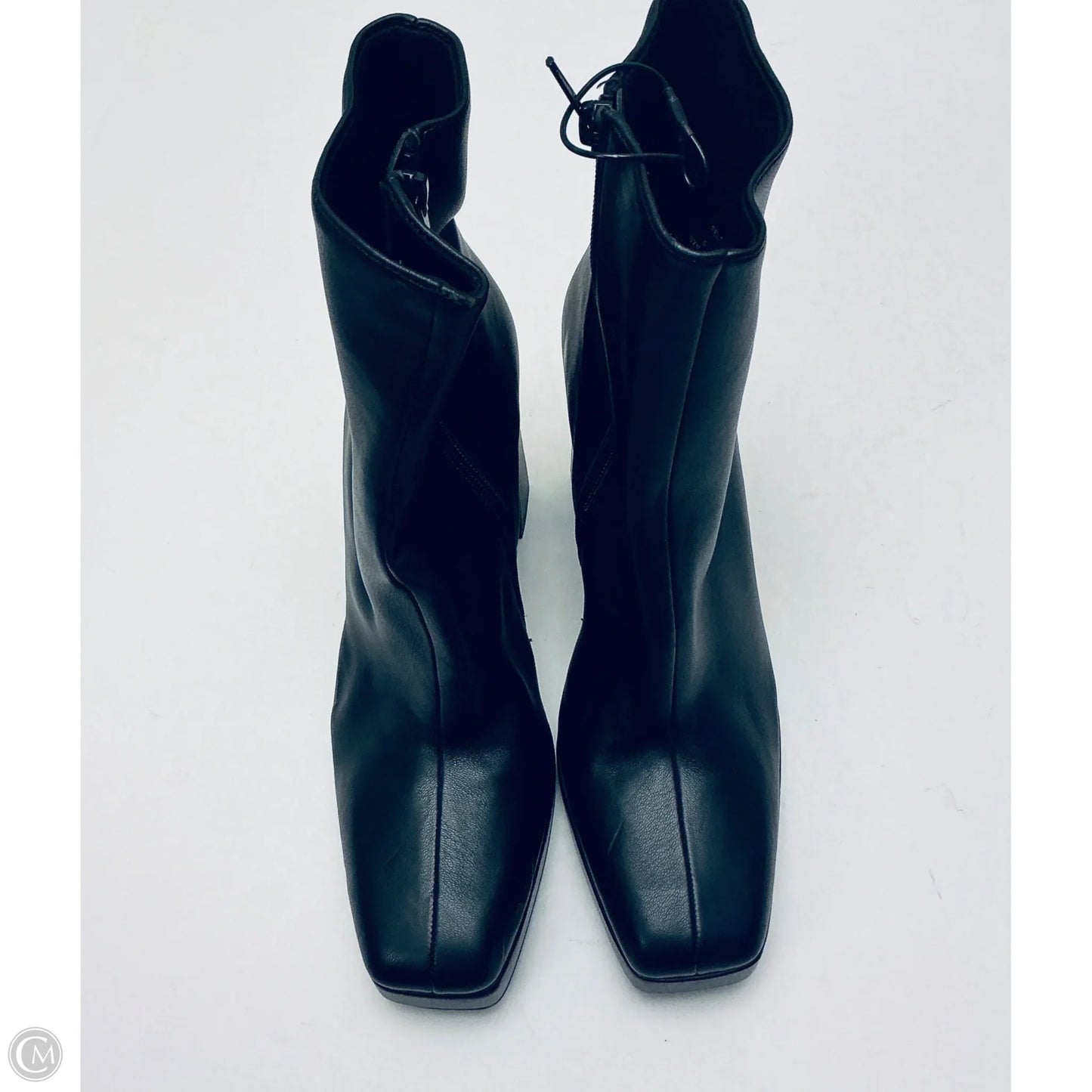 Boots Ankle Heels By Steve Madden In Black, Size: 10