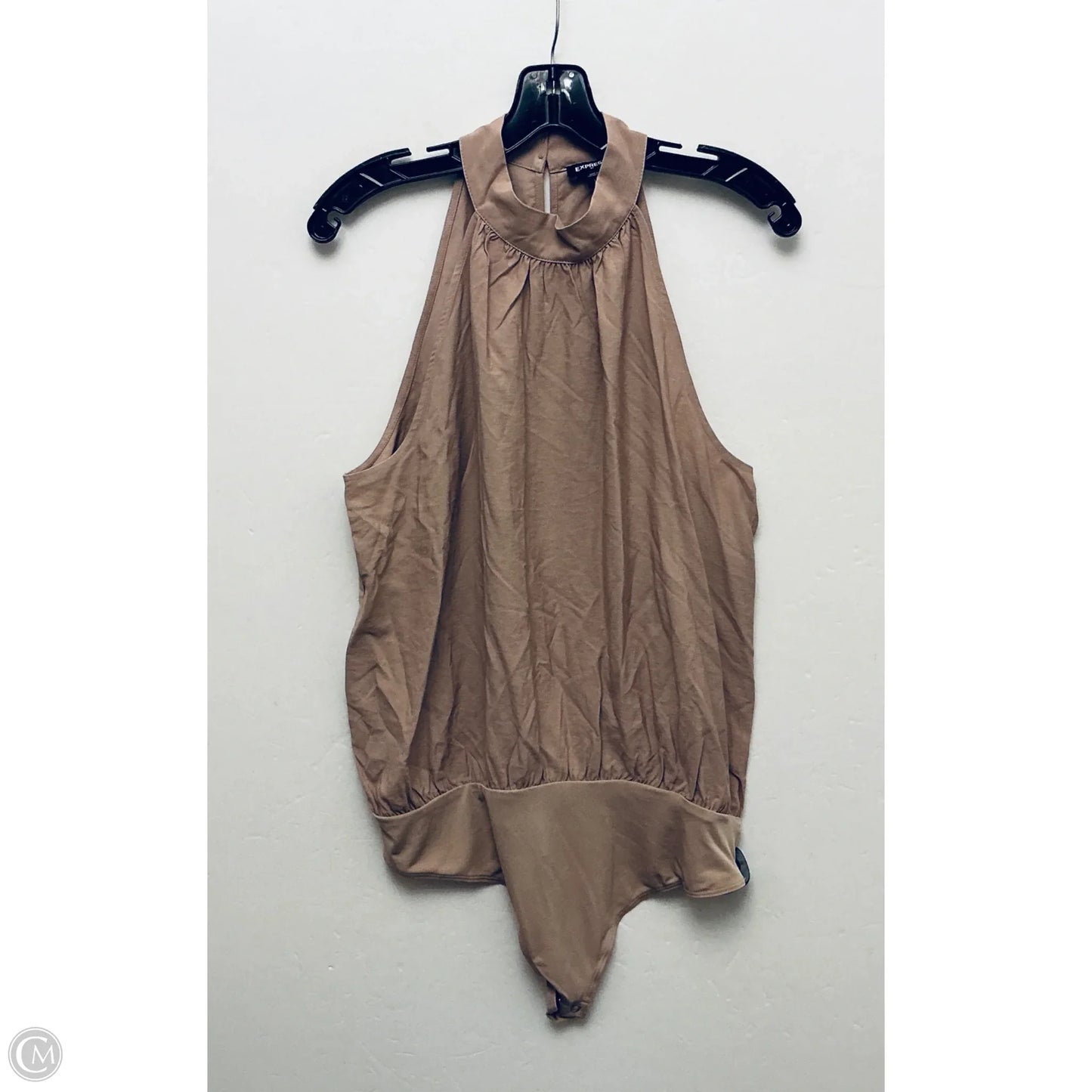 Bodysuit By Express In Tan, Size: L