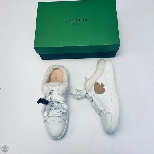 Shoes Designer By Kate Spade In White, Size: 8