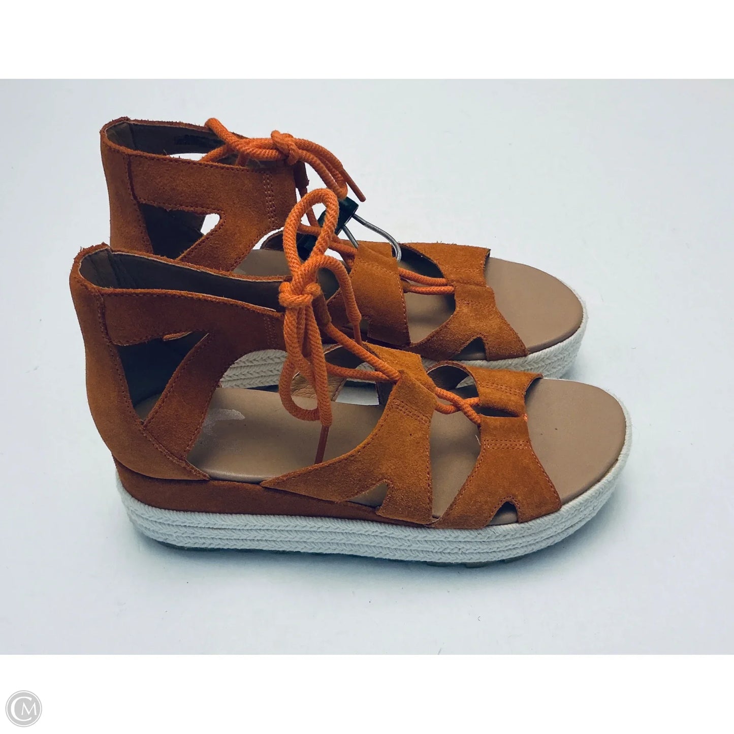 Sandals Flats By Sorel In Orange, Size: 8.5