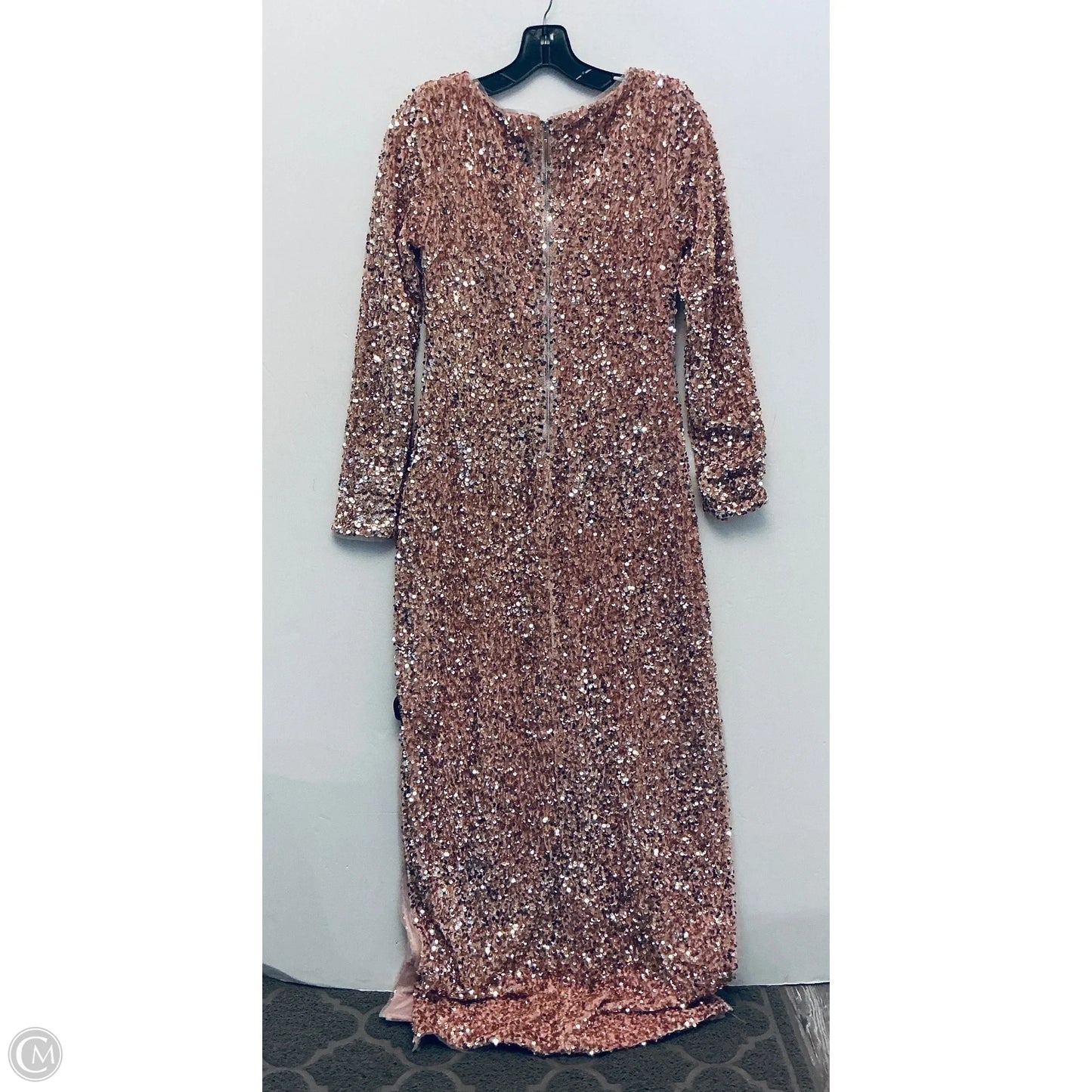 Dress Party Long By Mable In Rose Gold, Size: M