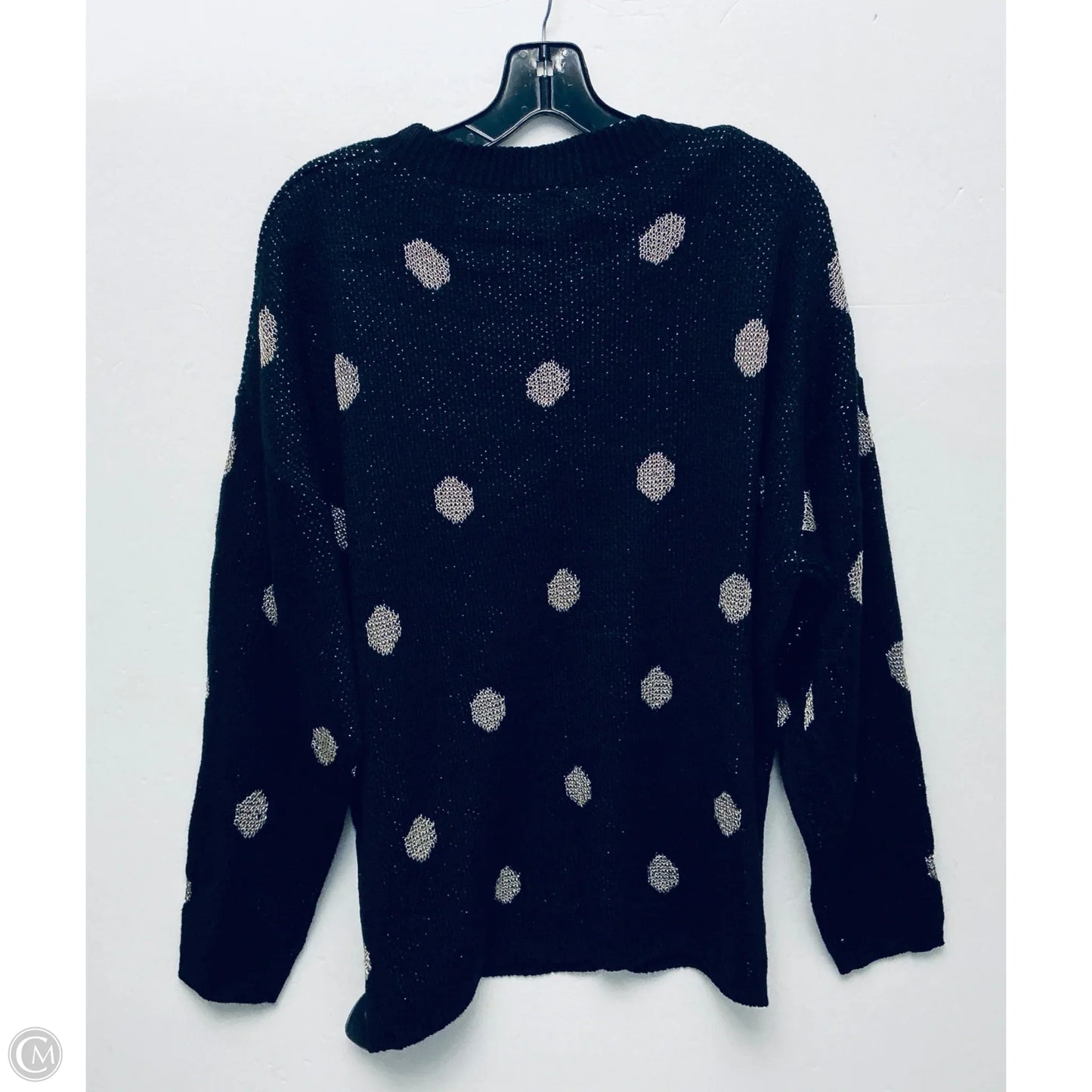Sweater By Andree By Unit In Black, Size: 1x