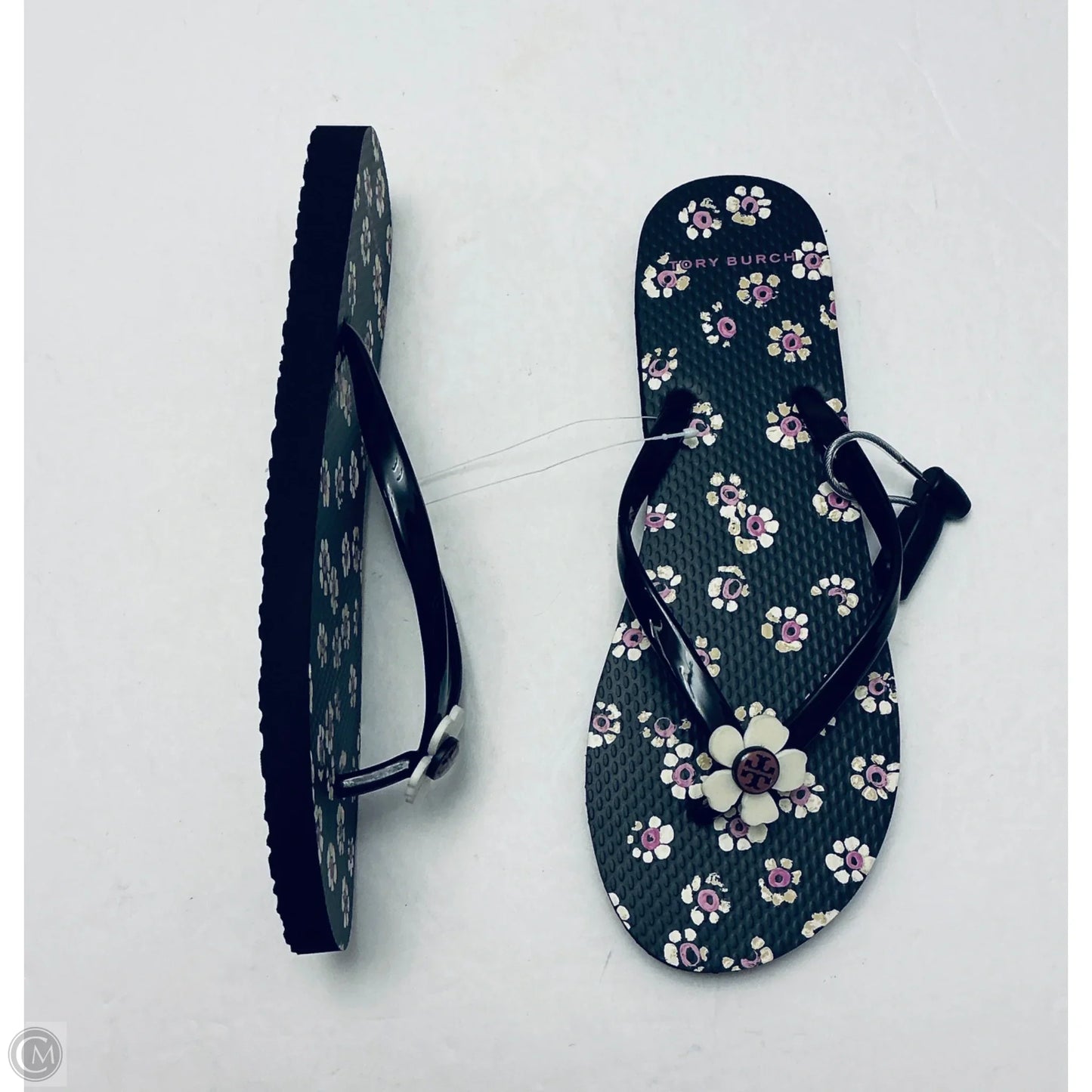 Sandals Designer By Tory Burch In Black, Size: 9