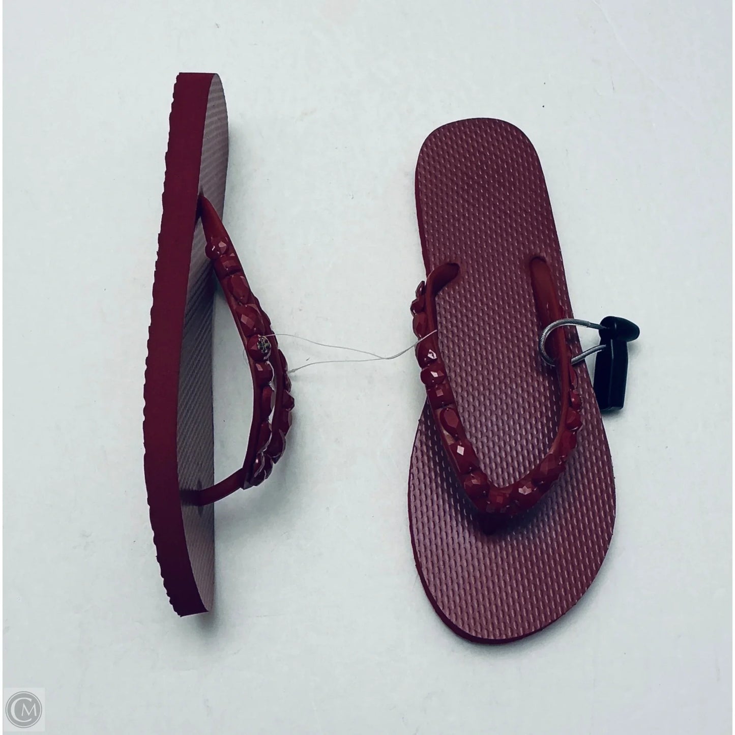 Sandals Designer By Tory Burch In Red, Size: 9