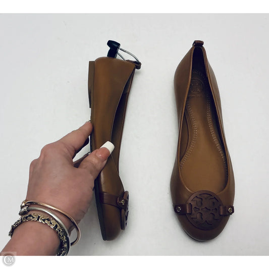 Shoes Designer By Tory Burch In Brown, Size: 7