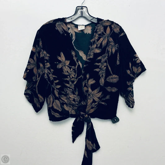 Top Short Sleeve By By Together In Black & Brown, Size: S