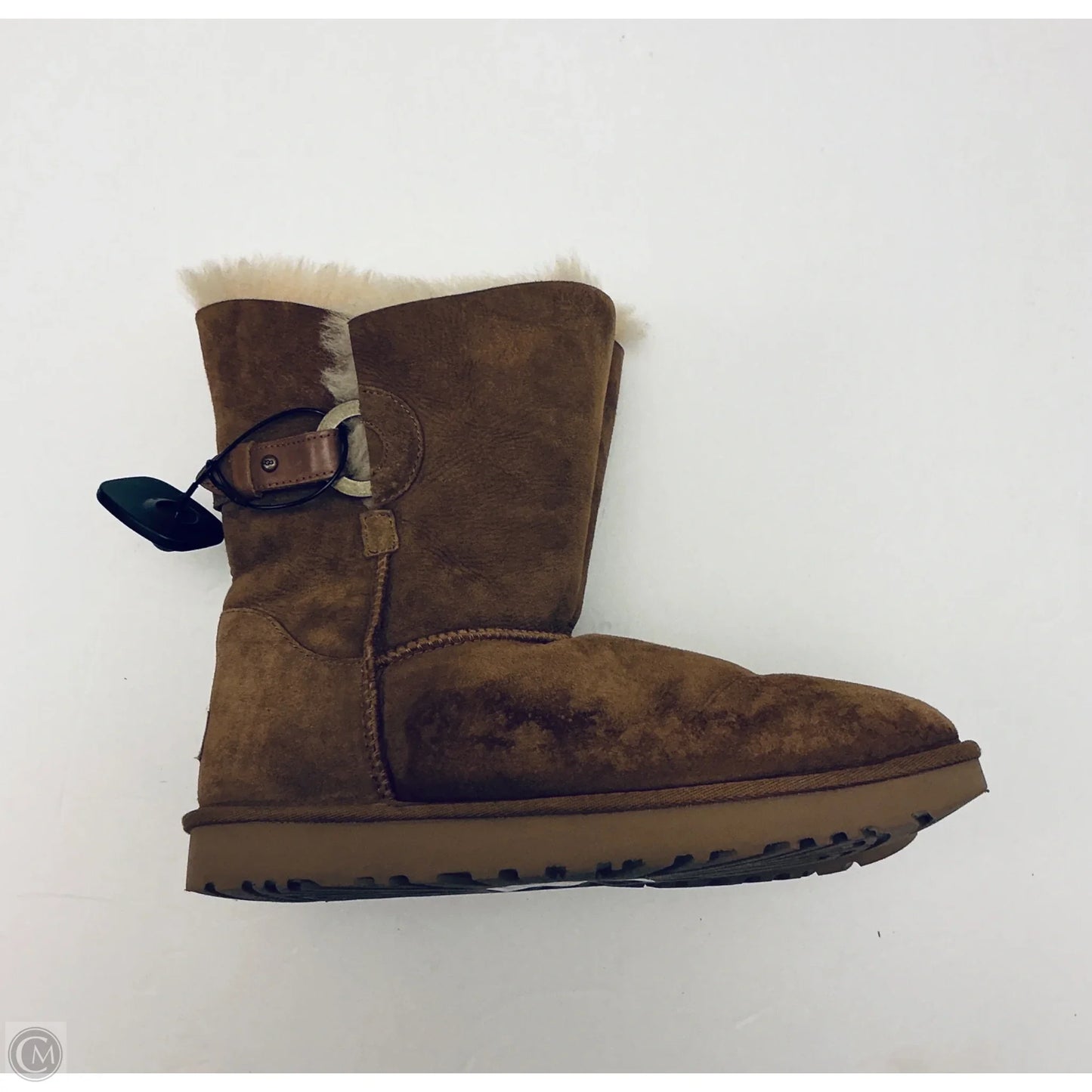 Boots Designer By Ugg In Brown, Size: 10