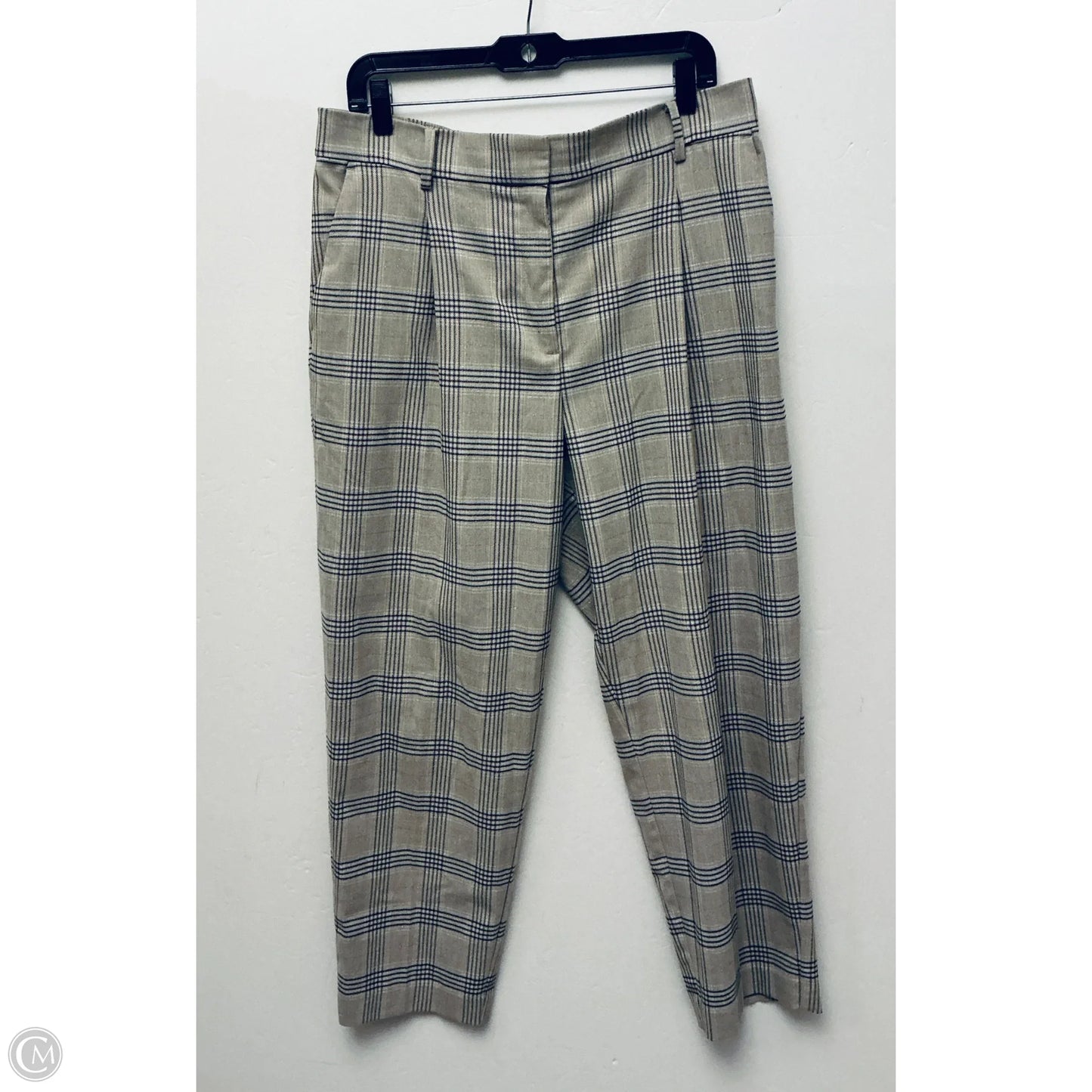 Pants Dress By Loft In Plaid Pattern, Size: 12