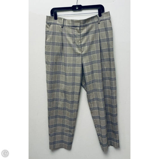 Pants Dress By Loft In Plaid Pattern, Size: 12