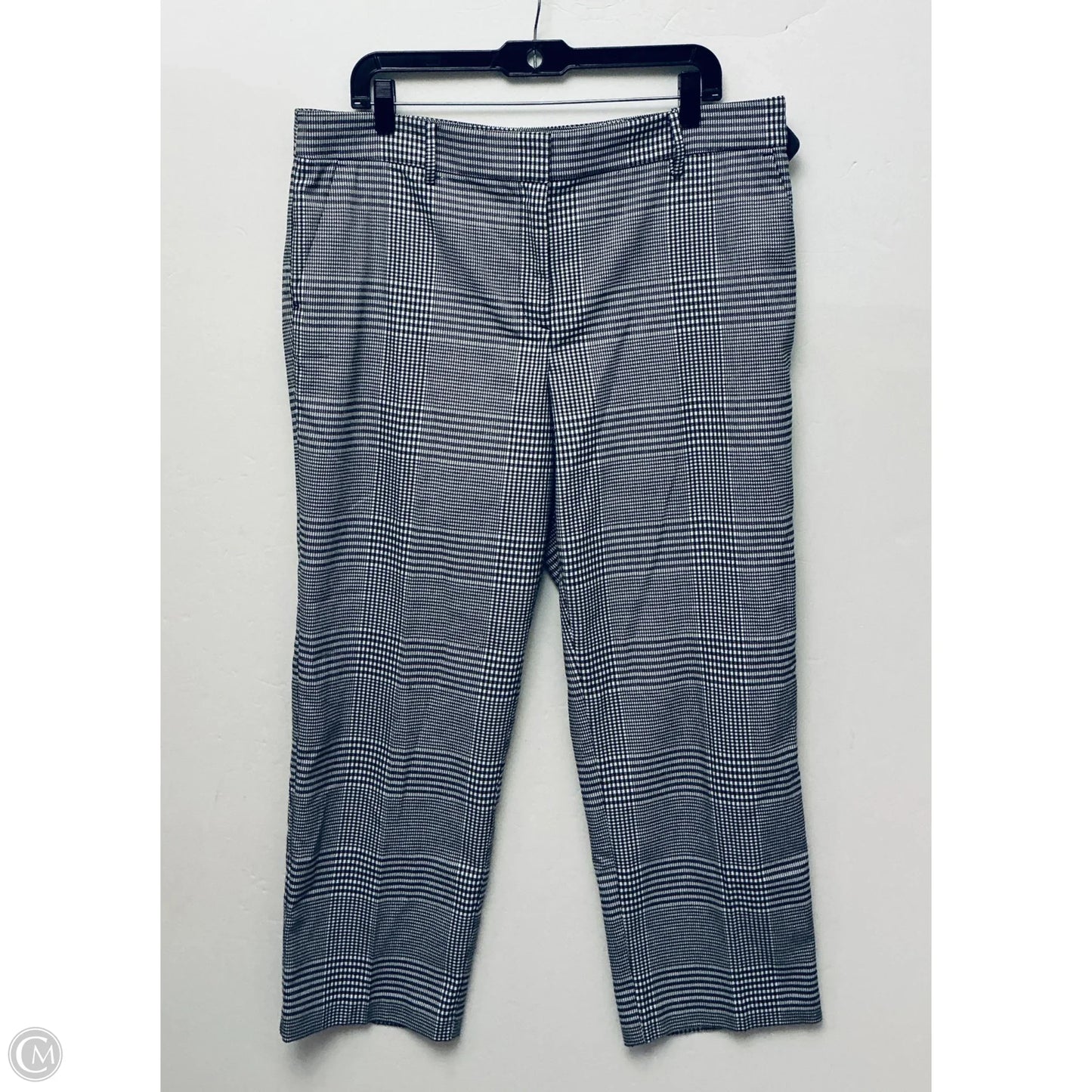 Pants Dress By Loft In Checkered Pattern, Size: 14