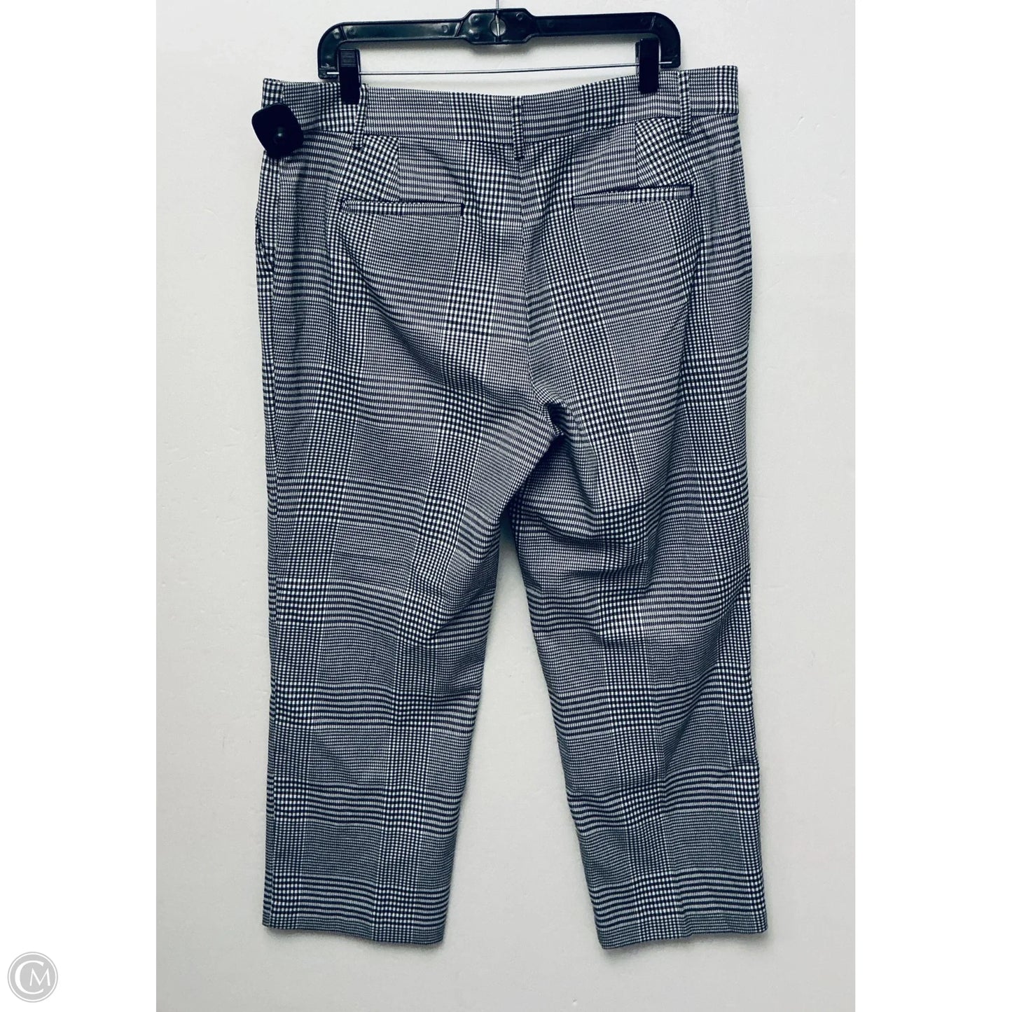 Pants Dress By Loft In Checkered Pattern, Size: 14