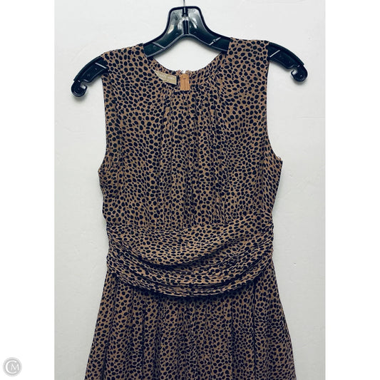 Dress Designer By Michael Kors In Animal Print, Size: S