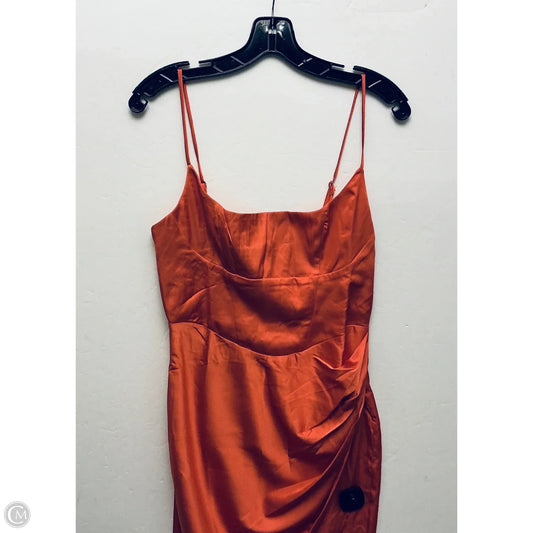 Dress Party Long By Hello Molly In Orange, Size: M