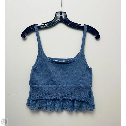 Top Sleeveless By Zara In Purple, Size: M
