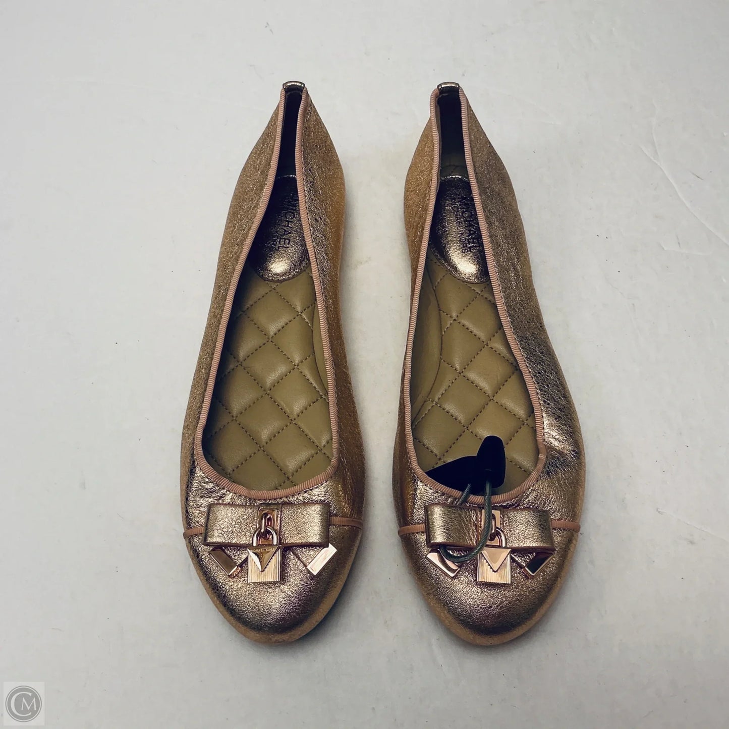 Shoes Flats By Michael By Michael Kors In Rose Gold, Size: 7.5