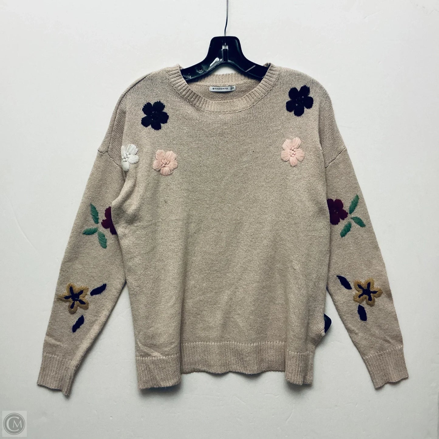 Sweater By Staccato In Tan, Size: S