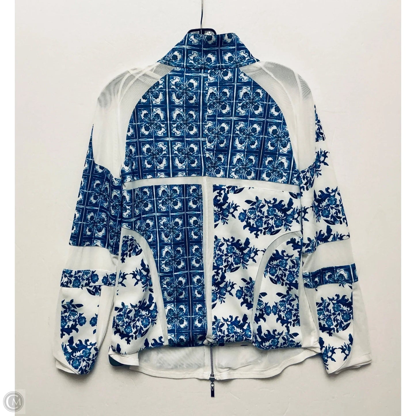 Jacket Other By Cmb In Blue & White, Size: L