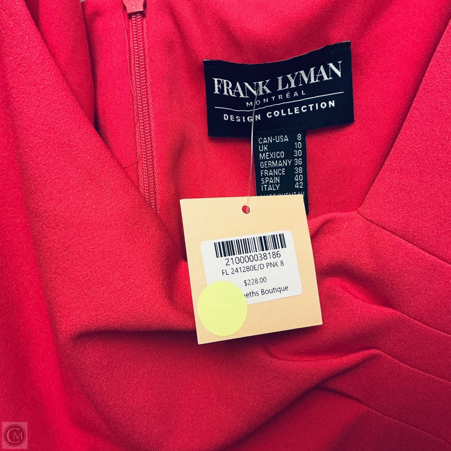 Dress Work By Frank Lyman In Pink, Size: M