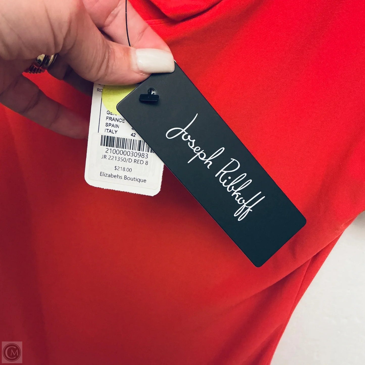 Dress Work By Joseph Ribkoff In Red, Size: M