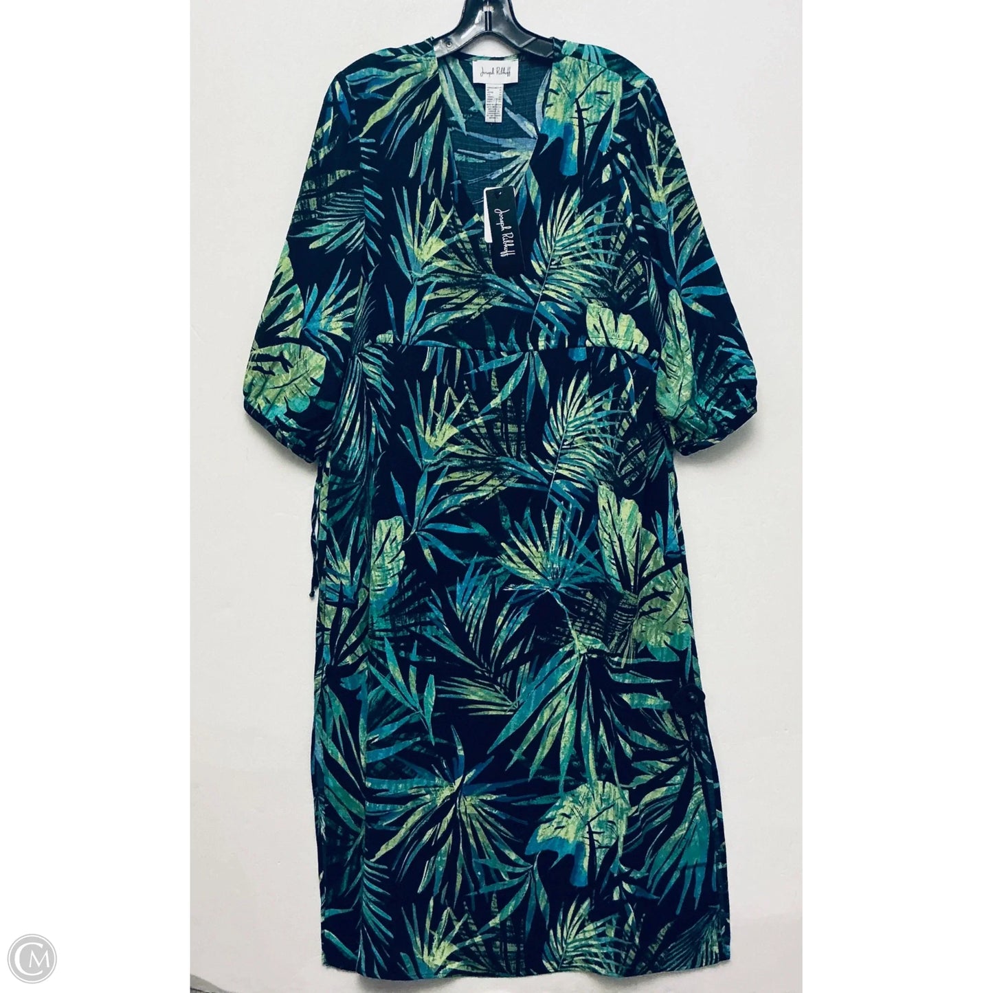 Dress Party Long By Joseph Ribkoff In Tropical Print, Size: S