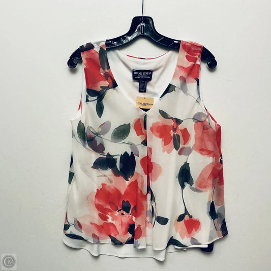 Top Sleeveless By Frank Lyman In Floral Print, Size: M
