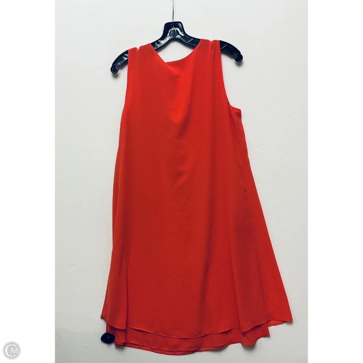 Dress Casual Midi By Cmb In Orange, Size: M