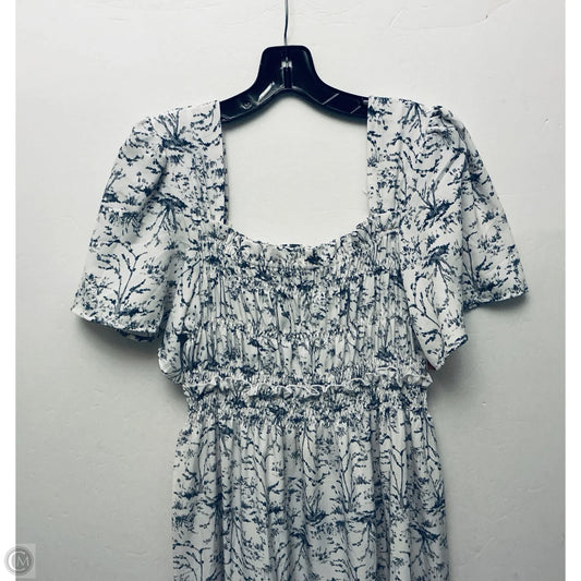 Dress Casual Maxi By Clothes Mentor In White, Size: L