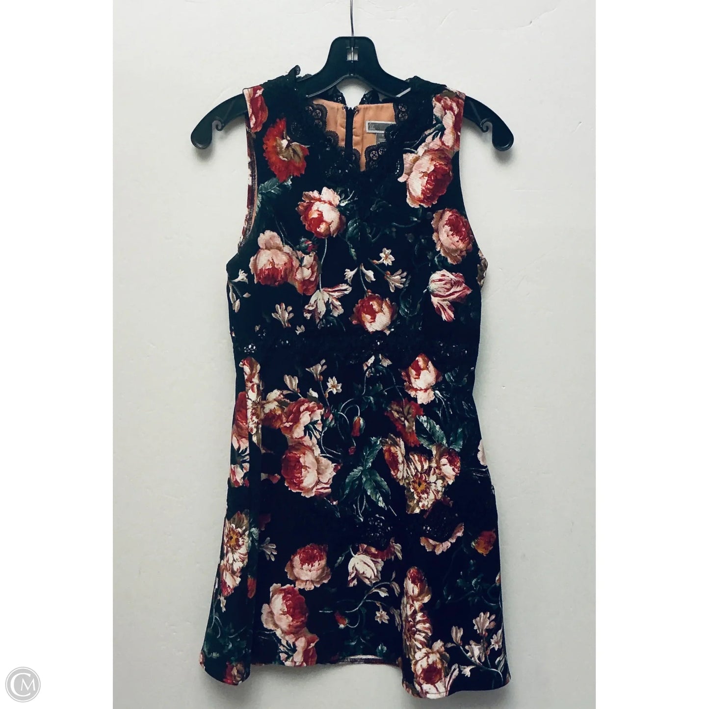 Dress Work By Chelsea 28 In Floral Print, Size: S