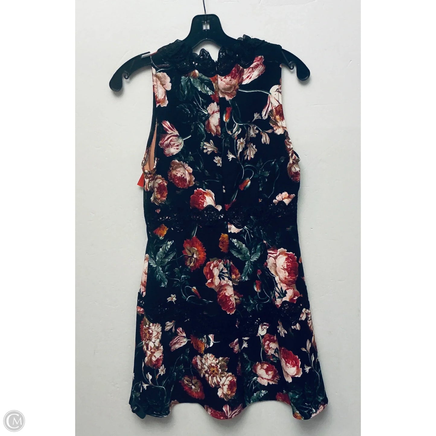 Dress Work By Chelsea 28 In Floral Print, Size: S